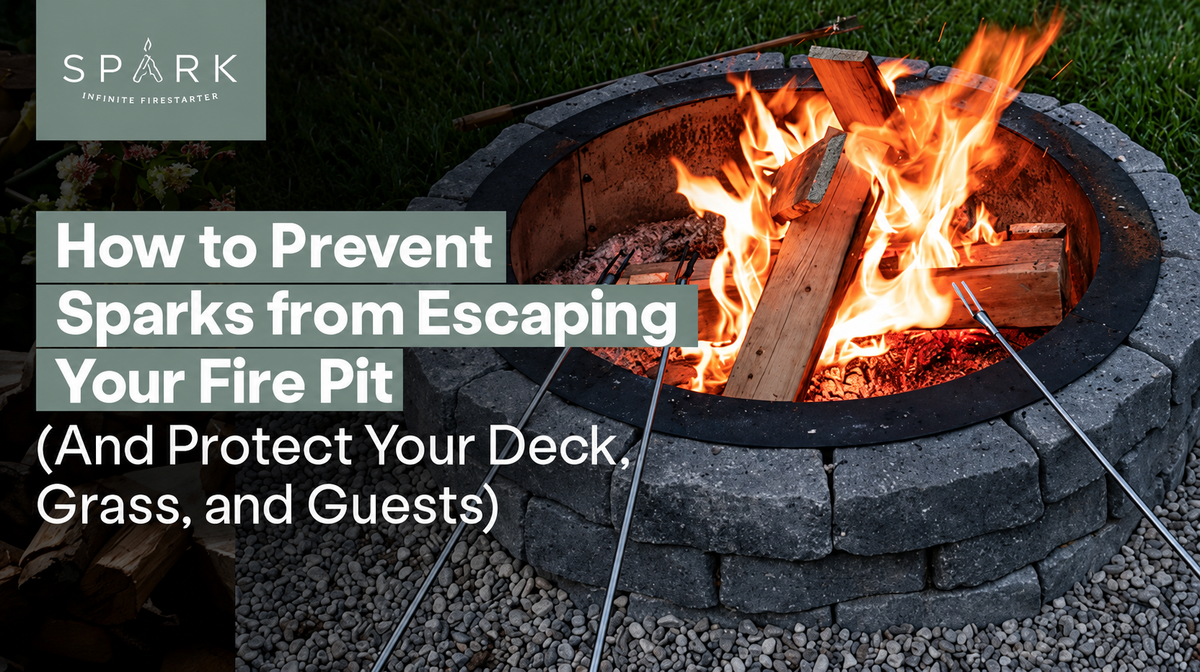 How to Prevent Sparks from Escaping Your Fire Pit (And Protect Your Deck, Grass, and Guests)