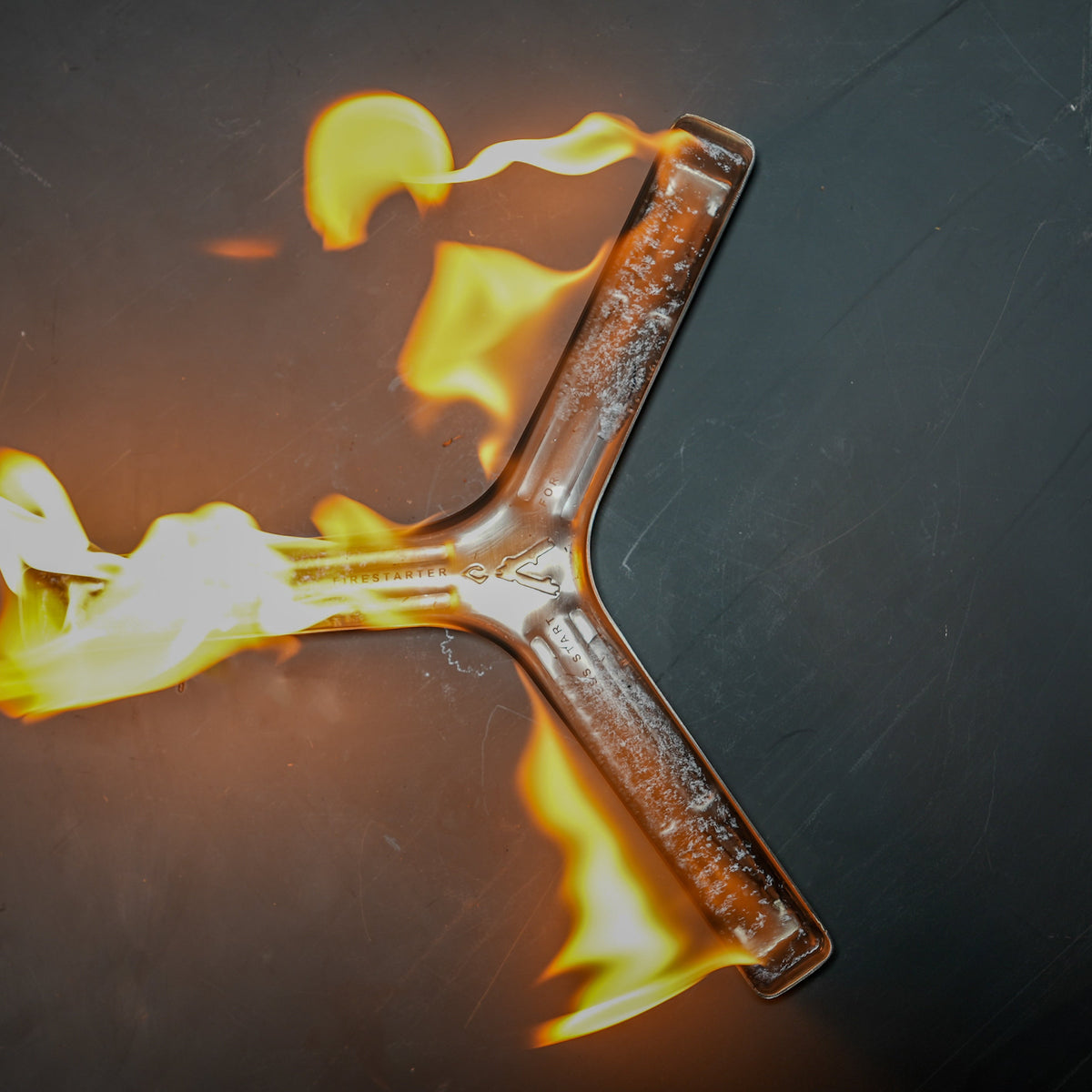 Fire starter metal spark flame
