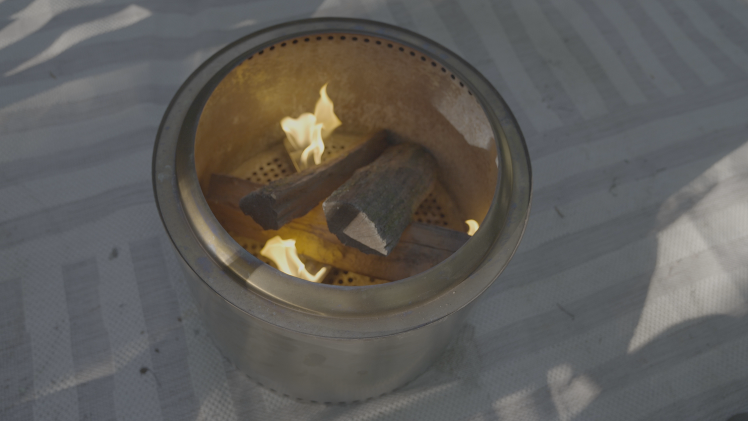 Solo stove fire pit fire starter logs