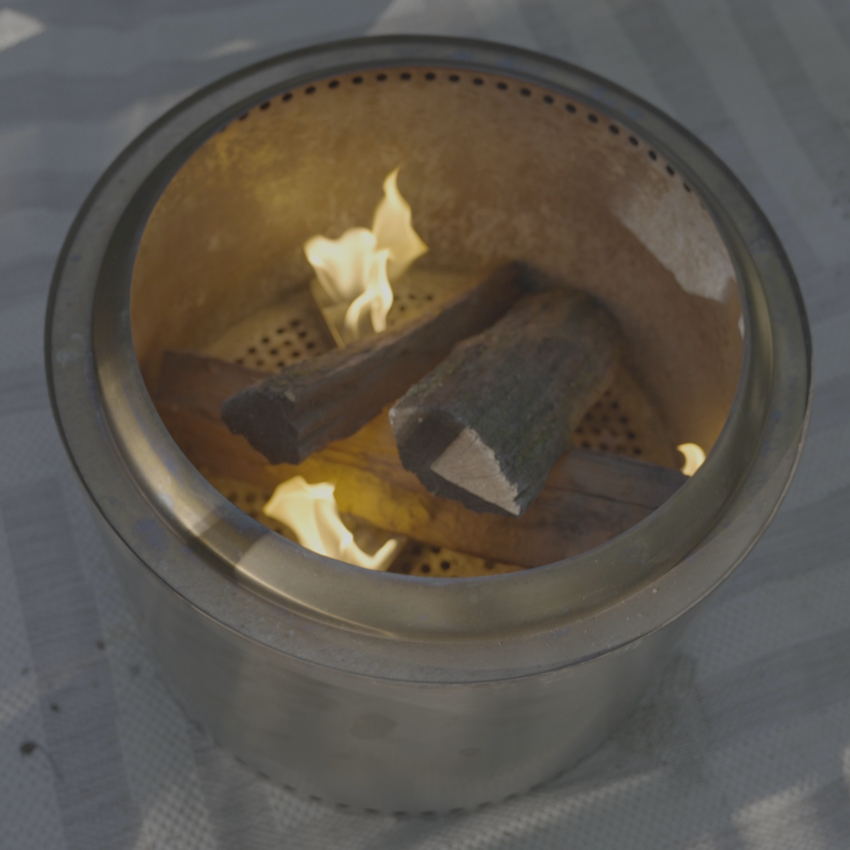 Solo stove fire pit fire starter logs