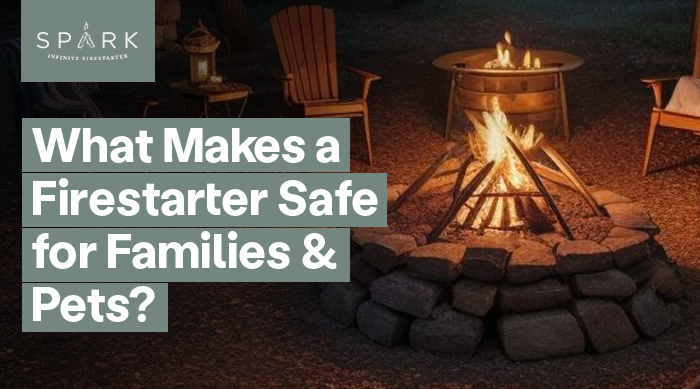 Outdoor area with a fire pit and chairs